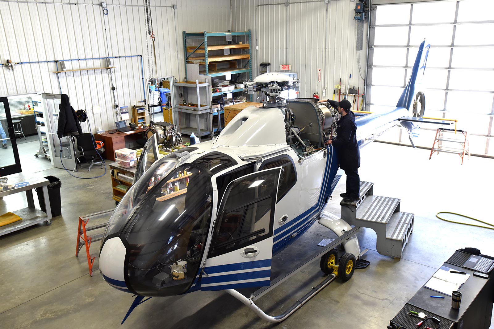 Atelier hélicoptère - HeliTechnik